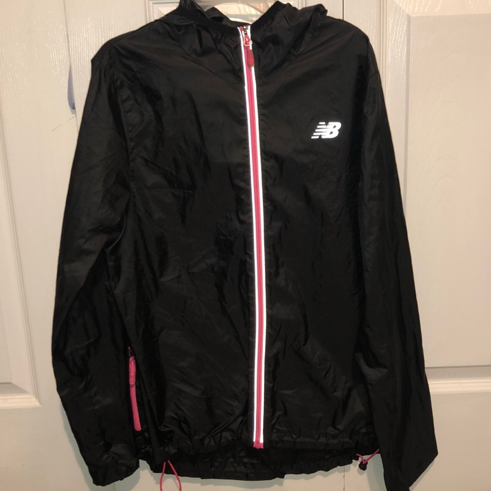Stripe Reflective WindBreaker BY New Balance!